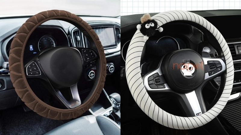 Bọc vô lăng Trung Quốc vải sợi hoặc cotton